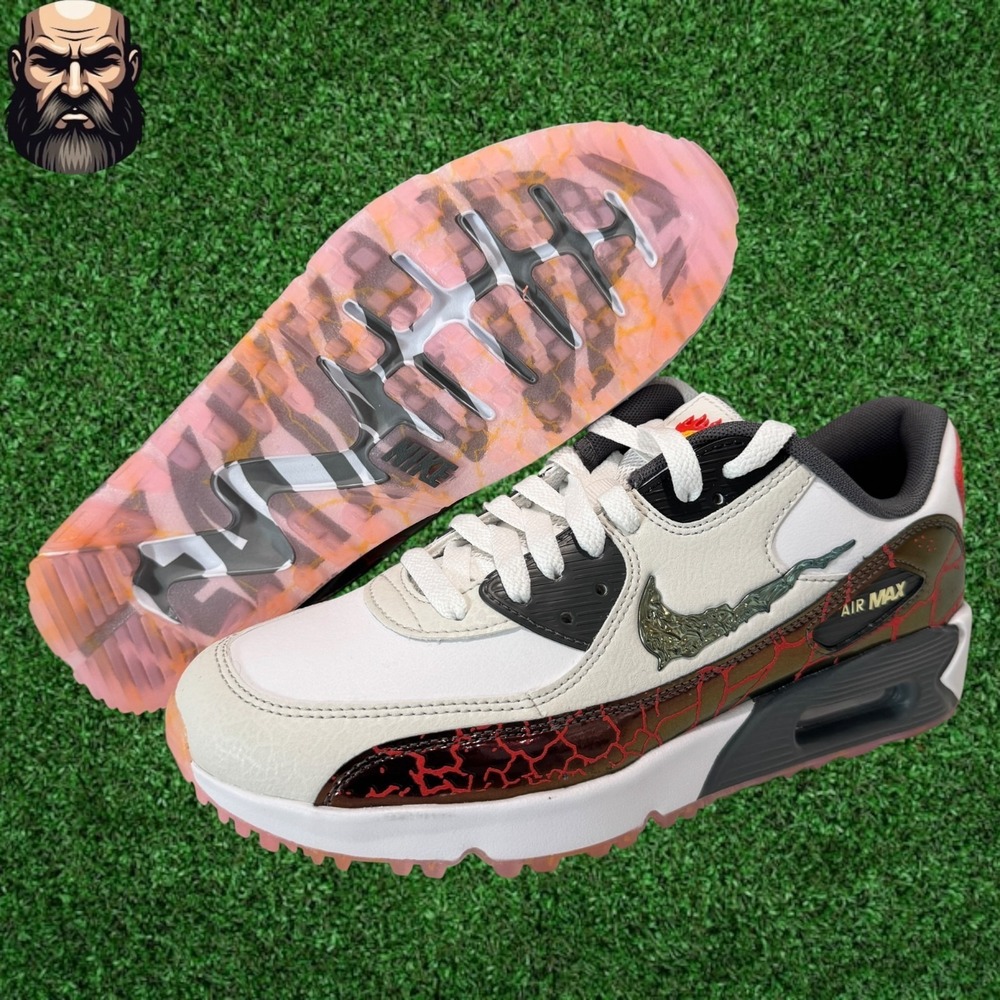 Nike Air Max 90 NRG‎ Phoenix Open Golf Shoes FB5038-160 Men's Size 5.5